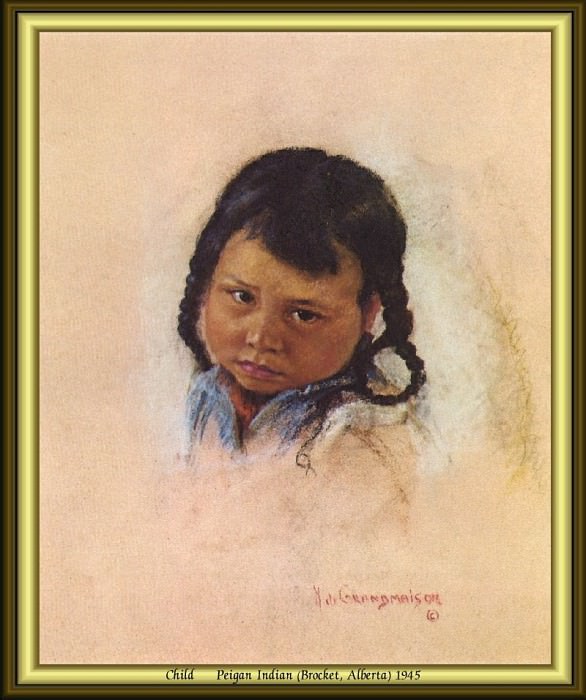 Индейский портрет #29. Николас Де Гранмезон