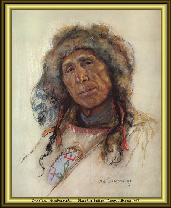 Индейский портрет #56. Николас Де Гранмезон
