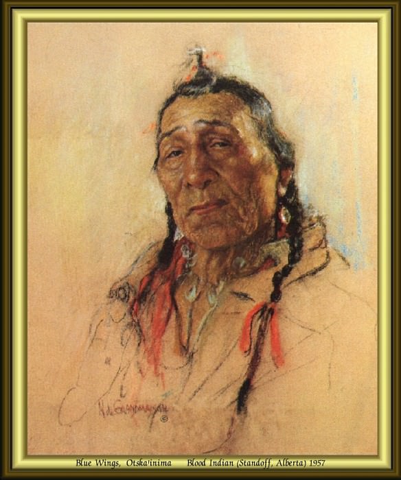 Индейский портрет #48. Николас Де Гранмезон