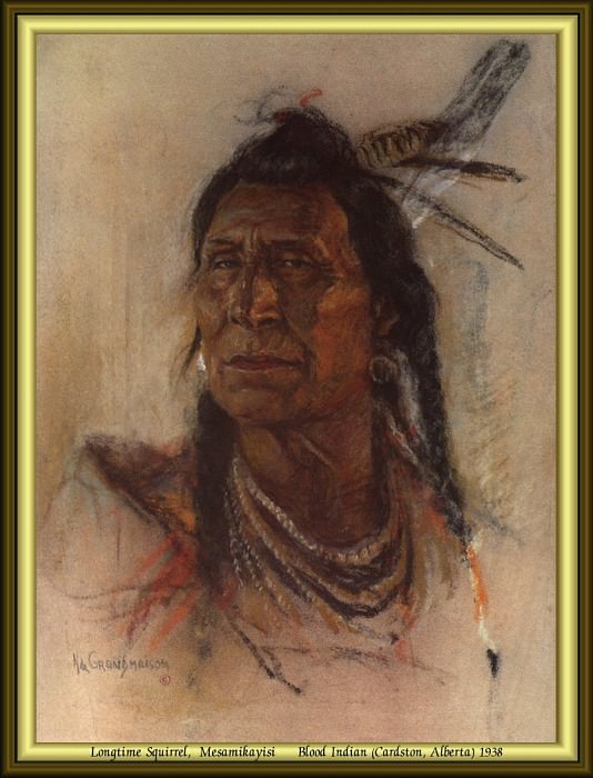 Индейский портрет #13. Николас Де Гранмезон