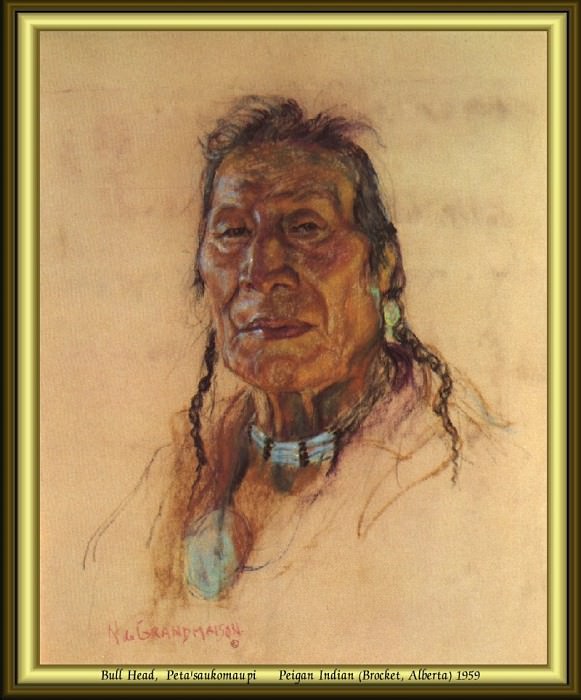 Индейский портрет #52. Николас Де Гранмезон