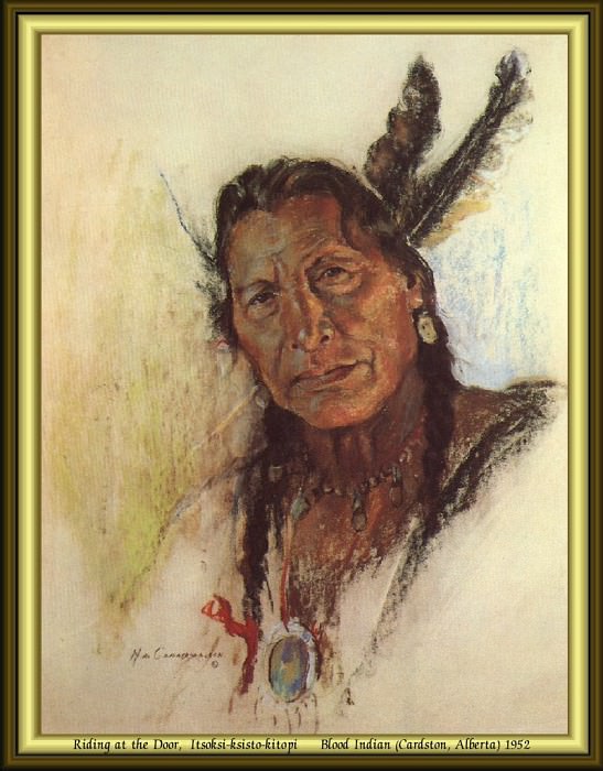 Индейский портрет #62. Николас Де Гранмезон