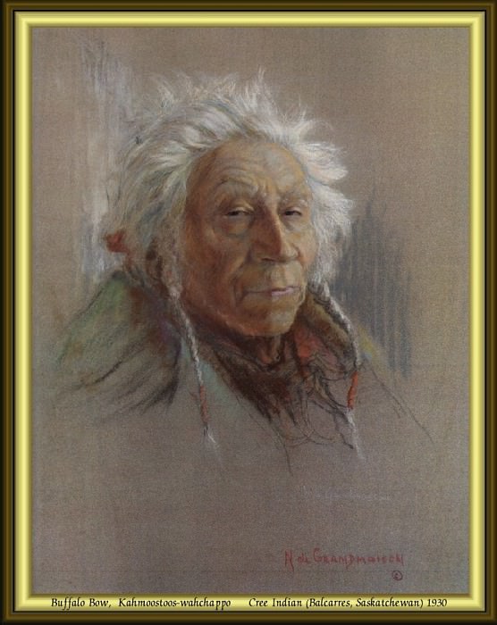 Индейский портрет #7. Николас Де Гранмезон