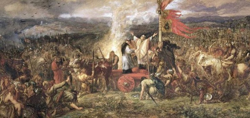 Битва за Стандарт, Норталлертон, 22 августа 1138 г. Джон Гилберт