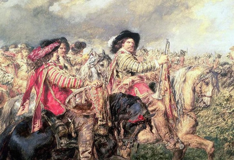 После битвы при Нейсби в 1645 г. Джон Гилберт