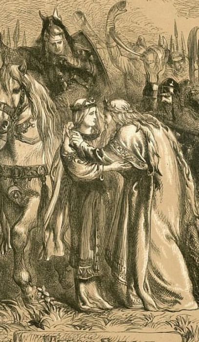 Король Лир (картина) — Джон Гилберт