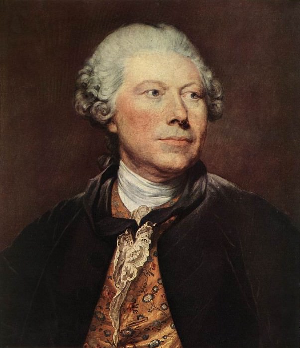 Portrait of Georges Wille. Jean-Baptiste Greuze