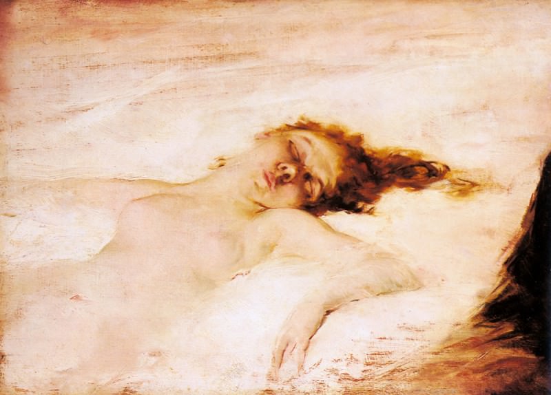 A Reclining Nude. Eduardo Leon Garrido