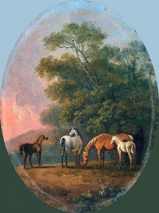 Mares and Foals. Sawrey Gilpin