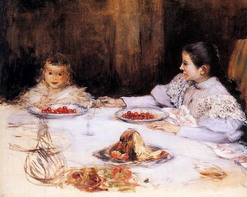 Berthe and Betrice Morisot. Norbert Goeneutte