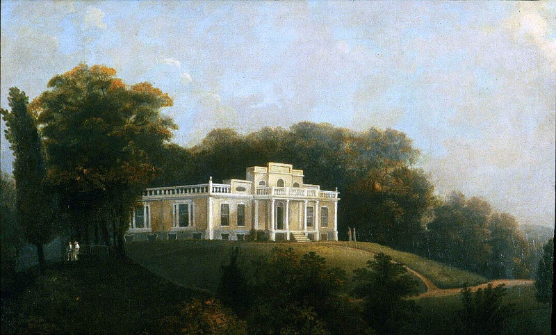 View of the Seat Col. Rogers near Baltimore. Francis Guy