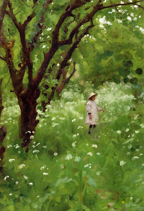 The Orchard. Thomas Cooper Gotch
