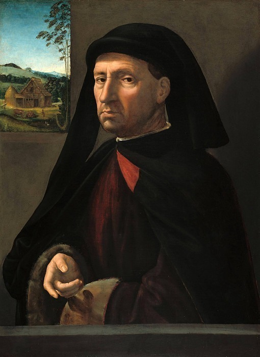 Portrait of a Gentleman. Ridolfo Ghirlandaio