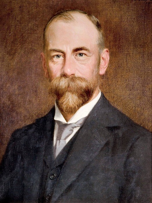 Portrait of Barrow Cadbury. Thomas Bowman Garvie