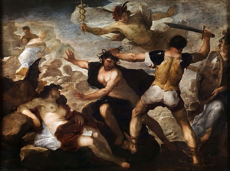 Perseus and Medusa. Luca Giordano