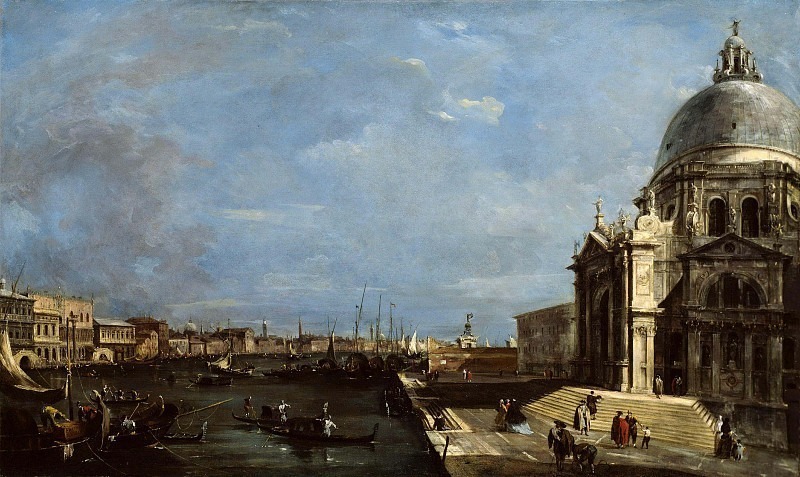 Большой канал, Венеция. Франческо Гварди