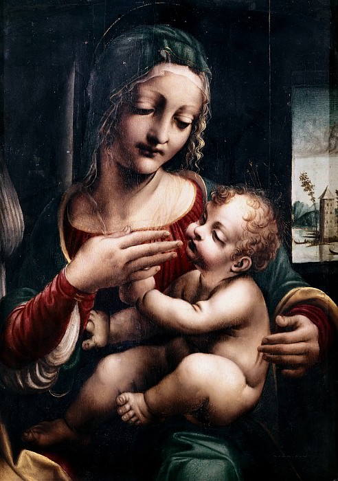 Мадонна с Младенцем. Франческо (Наполетано) Галли