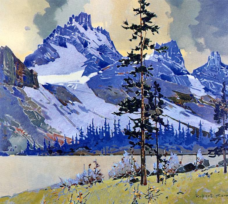 Robert Genn - Bastion Peak, Jasper, De. Роберт Генн