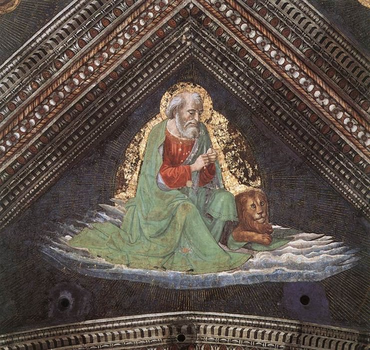 St mark The Evangelist. Domenico Ghirlandaio