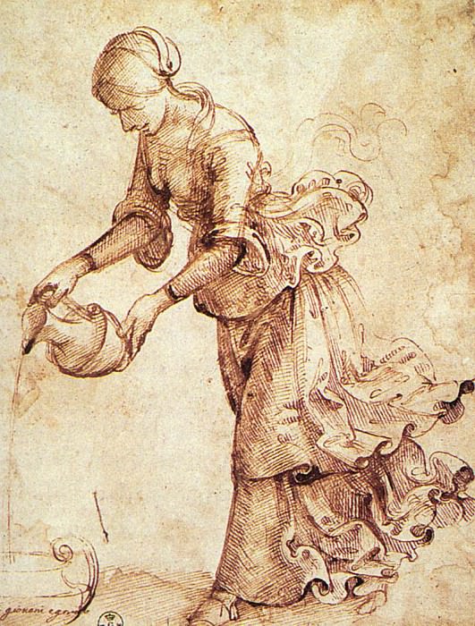 Study. Domenico Ghirlandaio