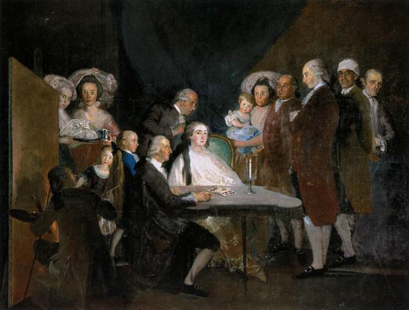 The Family of the Infante Don. Francisco Jose De Goya y Lucientes