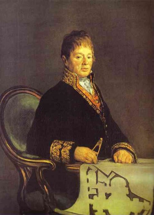 Portrait of Juan Antonio Cuervo. Francisco Jose De Goya y Lucientes