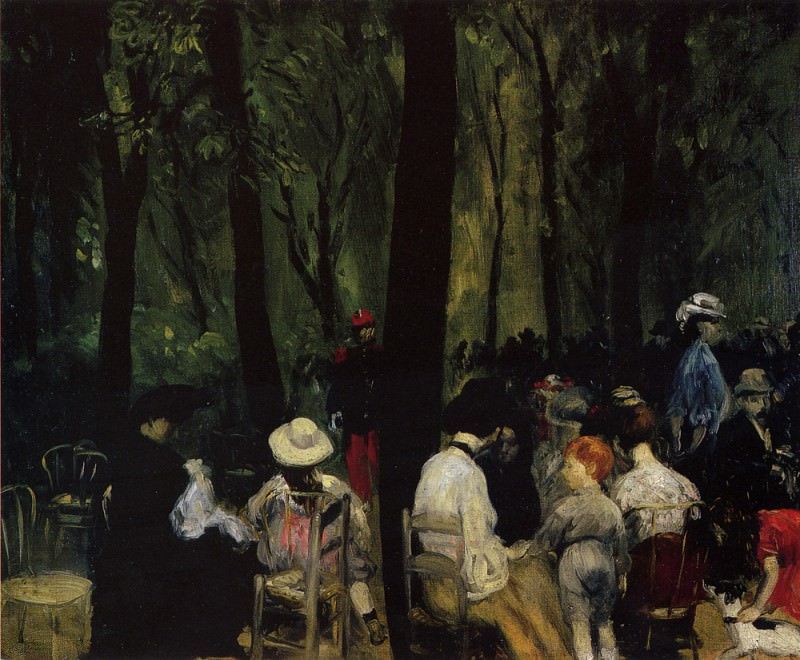 Under the Trees. William James Glackens