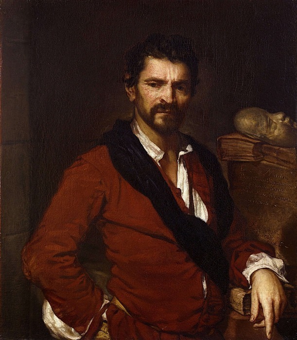 Portrait of Francesco Maria Bruntino. Vittore Giuseppe Ghislandi