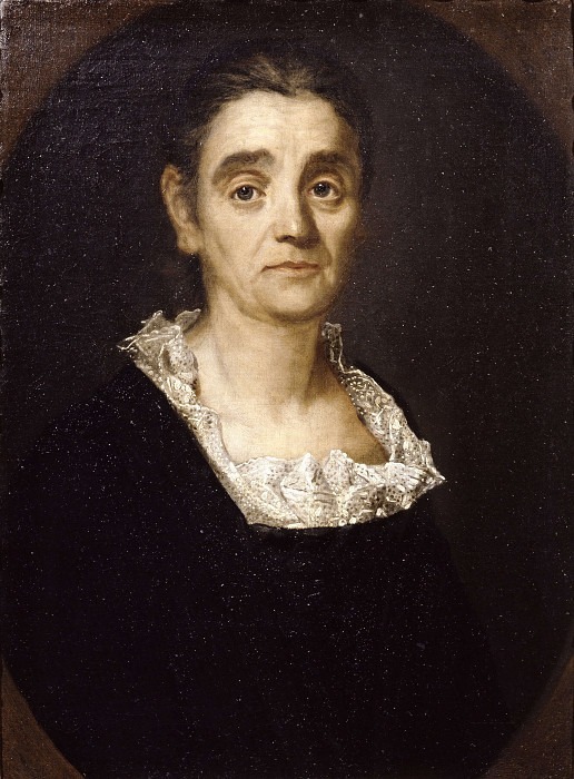 Portrait of elderly lady. Vittore Giuseppe Ghislandi