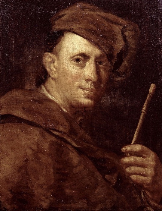 Portrait of Giovan Battista Tiepolo. Vittore Giuseppe Ghislandi