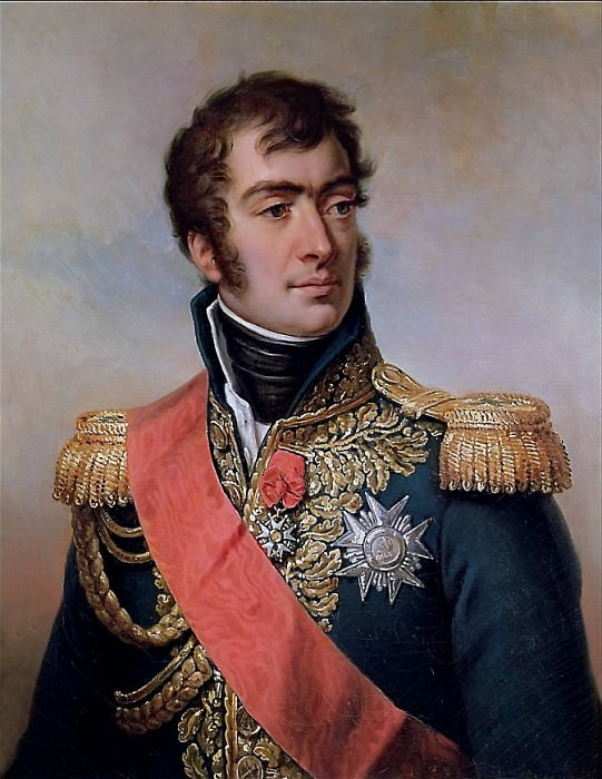 Auguste Frederic Louis Viesse de Marmont (1774-1852) Duke of Ragusa and Marshal of France. Paulin Jean Baptiste Guerin