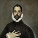 El caballero de la mano en el pecho, El Greco