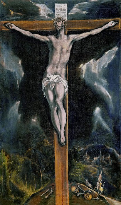 Христос на кресте. Эль Греко