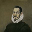 Un caballero, El Greco