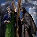 Святые Андрей и Франциск, Эль Греко