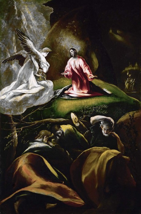 Христос на Масличной горе. Эль Греко