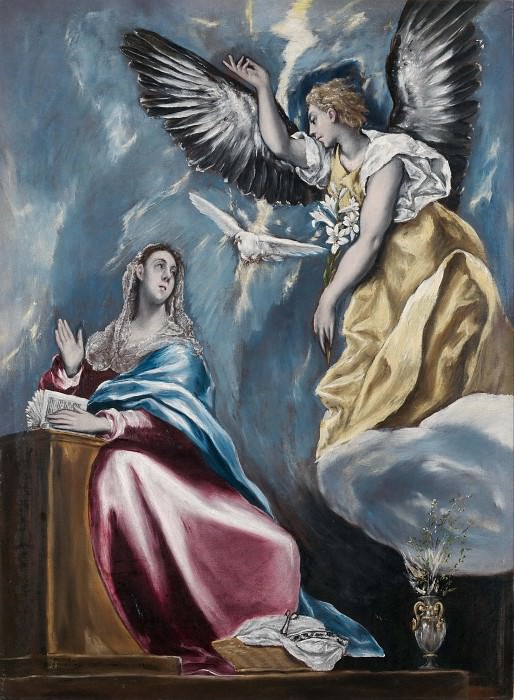 The Annunciation. El Greco