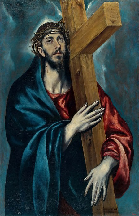 Christ Carrying the Cross. El Greco