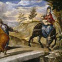 La Huida a Egipto, El Greco
