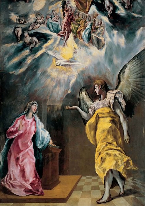 The Annunciation. El Greco