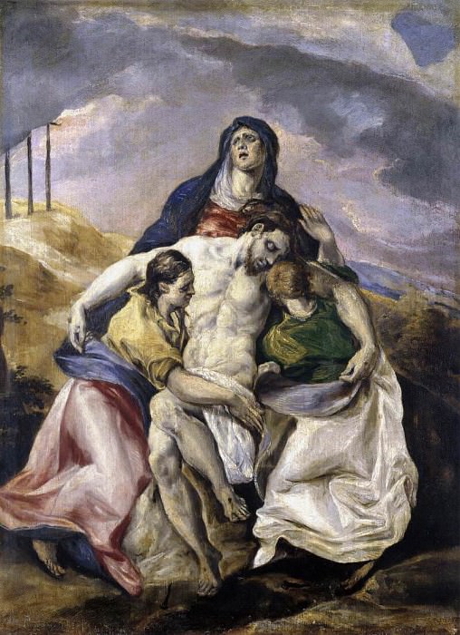 Pieta. El Greco