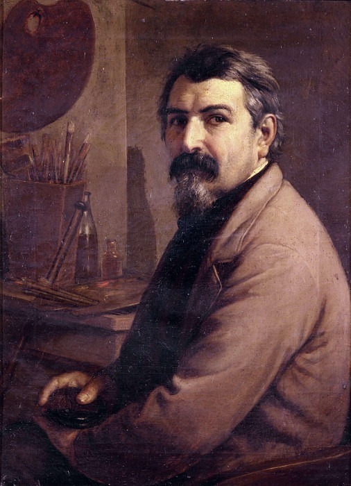 Self-portrait. Giovanni Antonio Guadagnini
