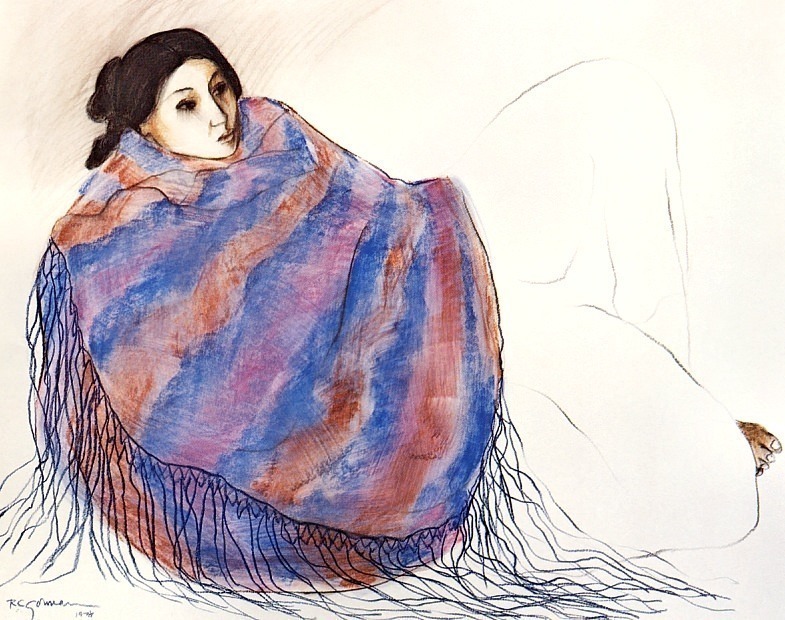 Sandras New Blanket. Rudolph Carl Gorman