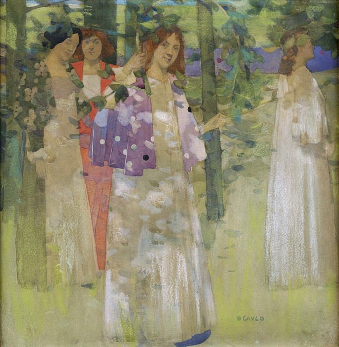 The Procession of St Agnes. David Gauld
