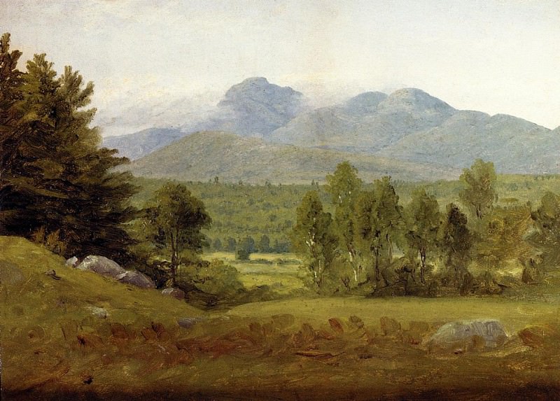 Sketch of Mount Chocorua New Hampshire. Sanford Robinson Gifford