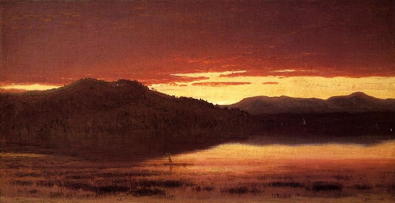 Twilight 1867. Sanford Robinson Gifford