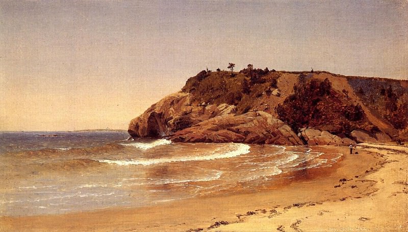 Пляж Манчестера, 1865. Сэнфорд Робинсон Гиффорд