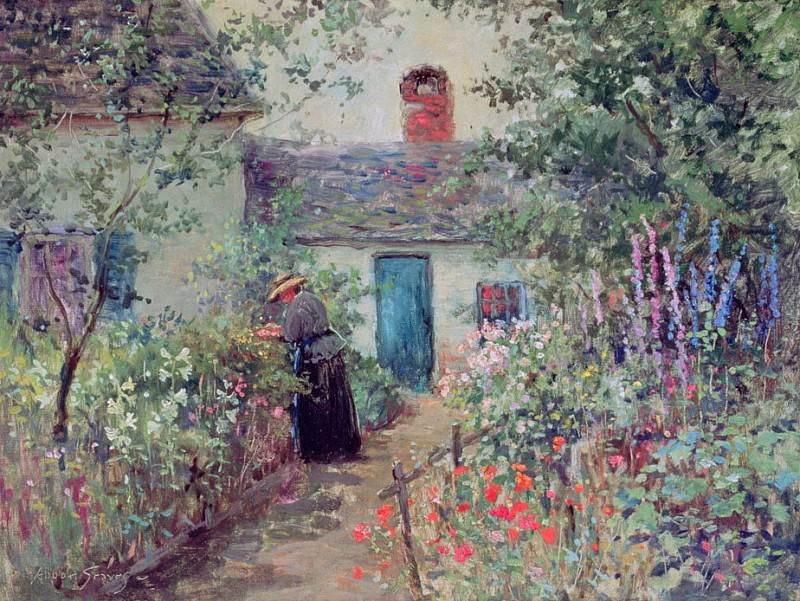 The Flower Garden. Abbott Fuller Graves