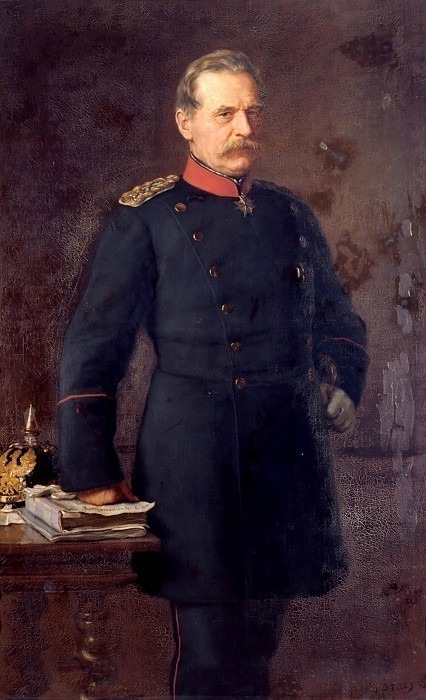 Bildnis des Generalfeldmarschalls Graf von Roon. Густав Греф