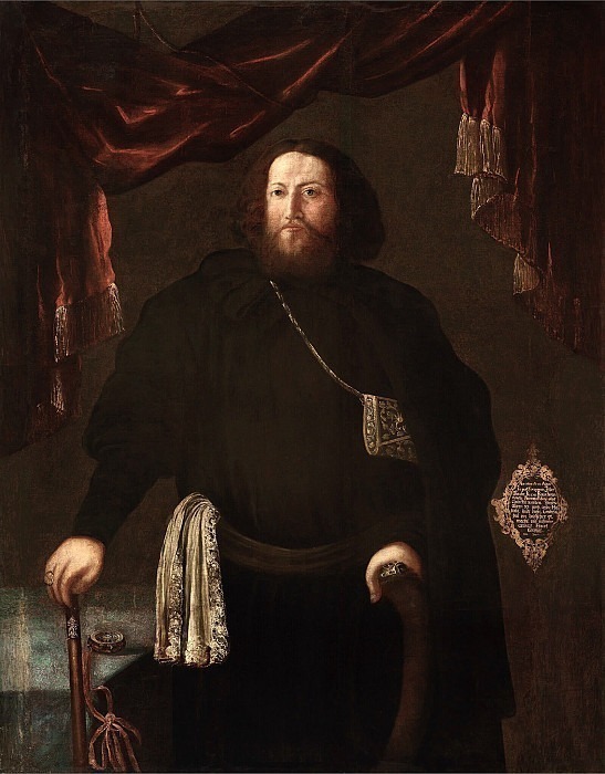 Portrait of the boyar Prince Boris Ivanovich Prozorovsky. Georg Ernst Grube